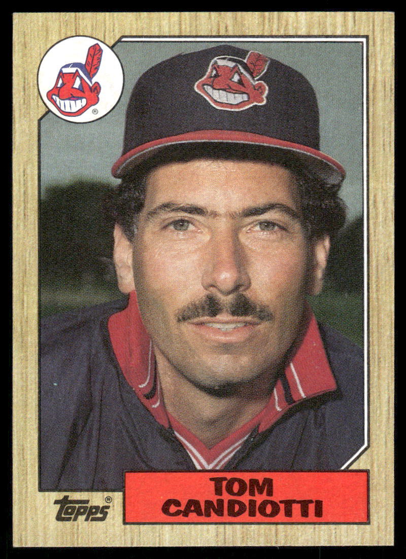 Tom Candiotti 1987 Topps #463 Cleveland Indians