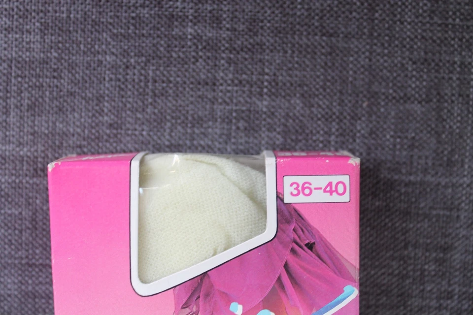 Vintage Cherie Strumpfhosen Gr. 36-40 Krokus 20 den Neu OVP - Bild 2 von 3