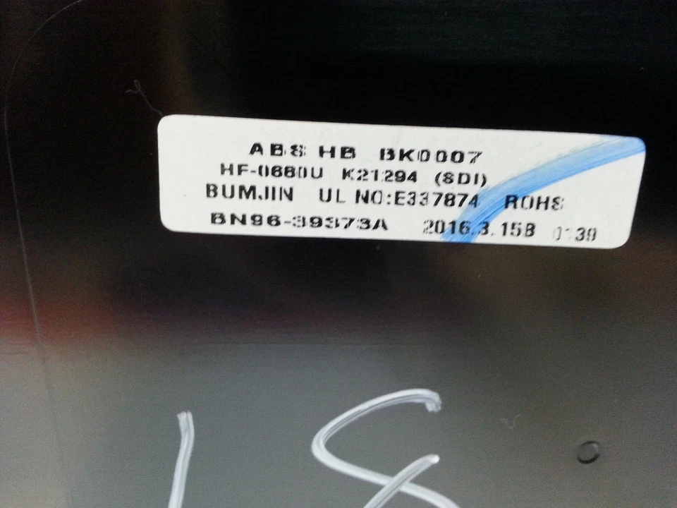 Cubierta Trasera LCD Monitor Samsung S22F350FHN SF350 22" BN96-39373A BN61-13341A Foto 2 de 4