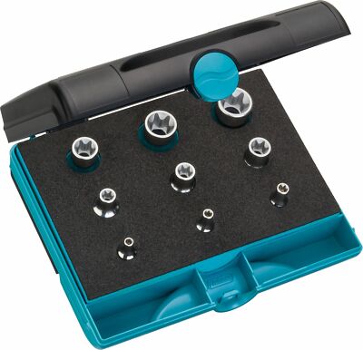 HAZET Tool set TORX 1557/9 Square, hollow 6.3 mm (1/4 inch), Square, hollow 1