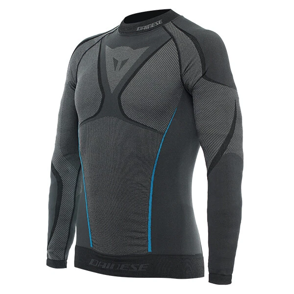 Dainese Dry Long Sleeve Base Layer T-Shirt - Black