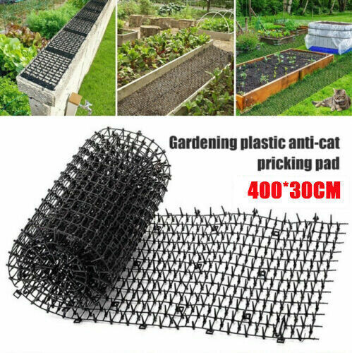 4M Katzen Hunde Tierschreck Spikes Katzenabwehr Dornengitter Marderschutz matt - Bild 2 von 12