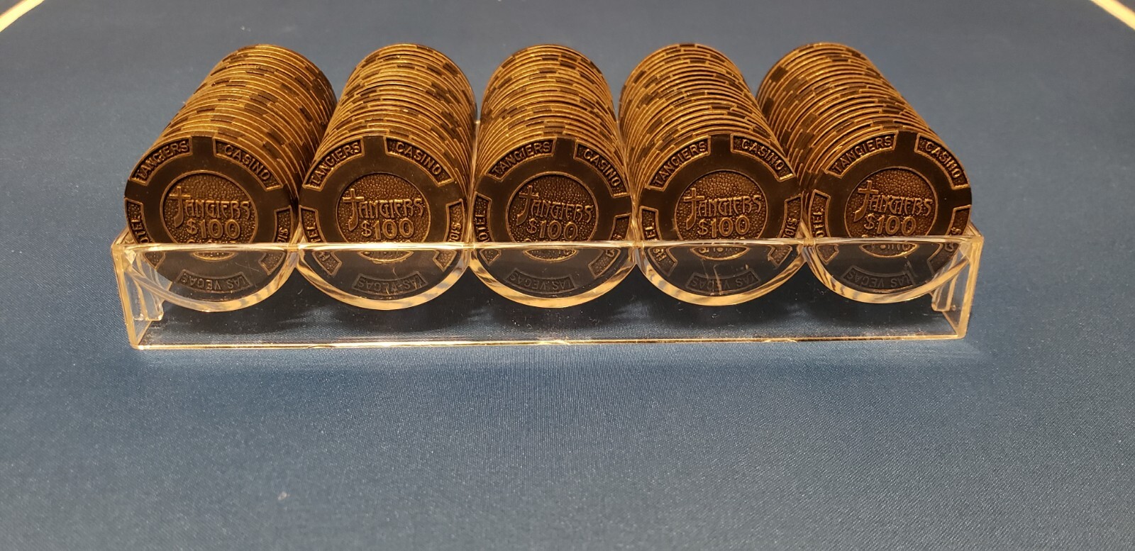 Tangiers Casino Brass Poker Chip Lot Of Qty 500 eBay