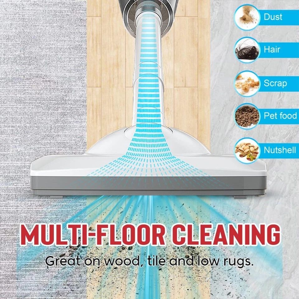 4 in 1 Cordless Stick Vacuum Cleaner Handheld Wet Dry For Home Car Carpet Floor - Image 4 of 4