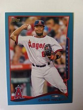 2014 Topps Blue Border #101 Chris Nelson Los Angeles Angels