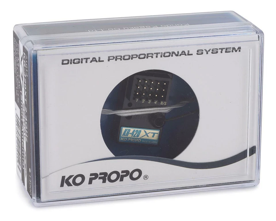 KO Propo KR-420XT 2.4GHz 4-Channel FHSS Micro Receiver [KOP21013] - Image 2 of 2