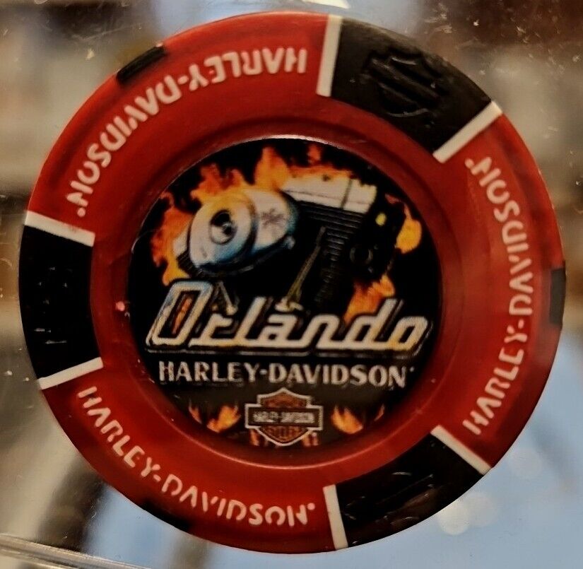 RARE LIMITED EDITION HARLEY DAVIDSON OF ORLANDO, FL. DEALERSHIP 2018 POKER CHIP | eBay RARE LIMITED EDITION HARLEY DAVIDSON OF ORLANDO, FL. DEALERSHIP 2018 POKER CHIP | eBay
