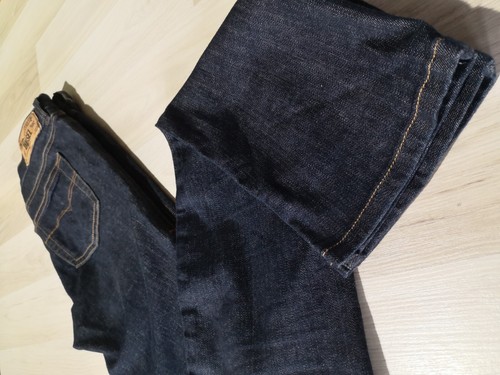 DIESEL STRAITZEE WOMENS BLUE REGULAR SLIM STRAIGHT LEG DENIM JEANS SIZE UK 8 - Picture 5 of 13