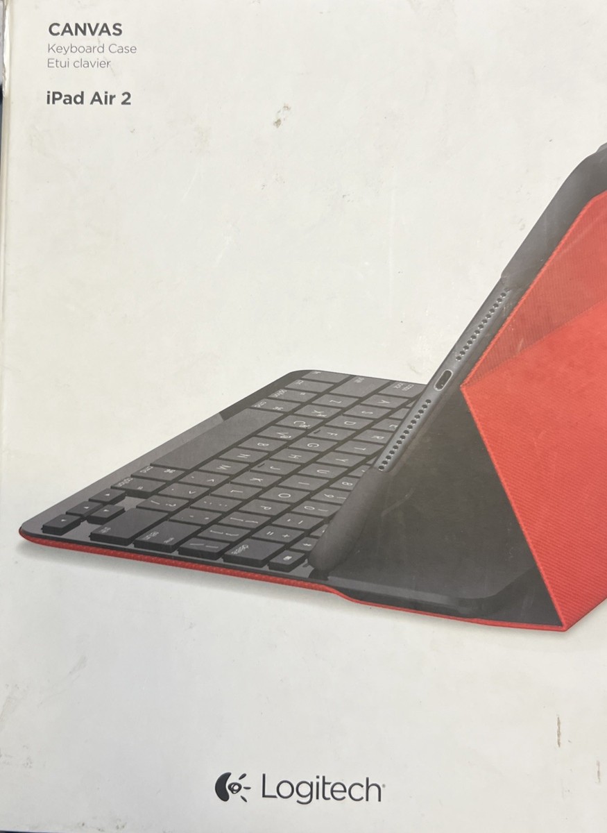 Logitech Canvas Keyboard Folio Case for Only iPad Air Red (920-007273)