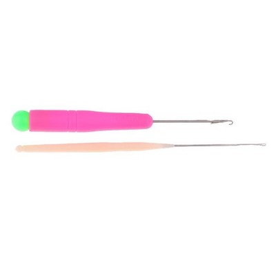 2 X Latch Hook Häkelnadel Für Haare/Micro Braid Dread Lock Maintenance