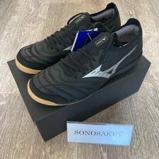 MIZUNO MORELIA NEO SALA JAPAN IN Q1GA2410 03 Black x Galaxy Silver New in Box