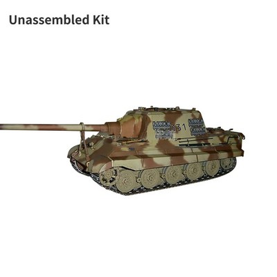 1/25 Paper Jagdtiger Heavy Tank Destroyer Tank Model Unassembled Collection Kit