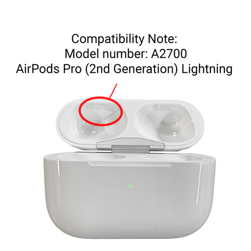 Apple AirPods Pro 2nd Generation Lightning Charging Case Model A2700 A2698 A2699