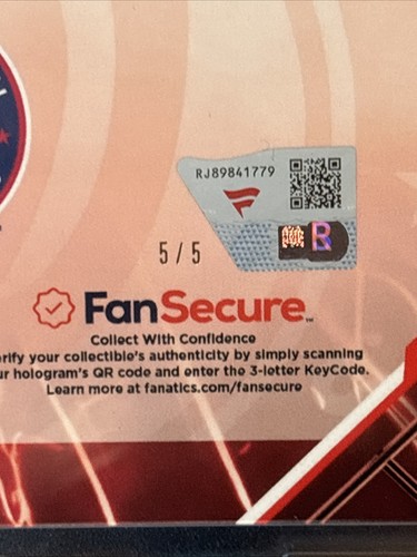 2025 Fanatics MLB Under Wraps Emanate- Dylan Crews (RC) Red Autograph 5/5 End - Bild 8 von 10