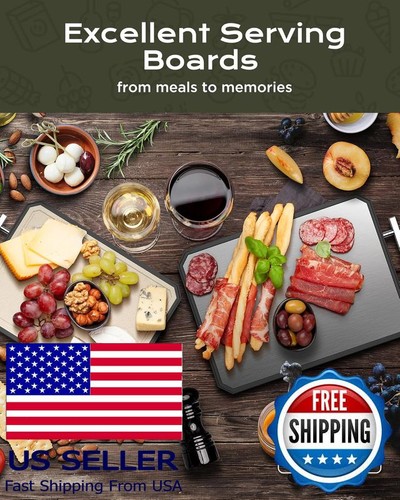 Stainless Steel Double-Sided Cutting Board 16"x11" Dishwasher Safe Non-Toxic - Picture 2 of 7