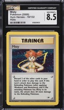 how much money are pokemon cards PSA 10 / Heat Wave Arena / Misty's Lapras 072 main image 1