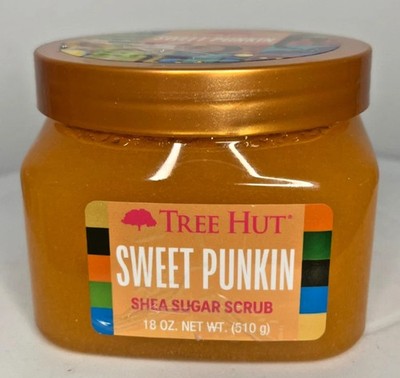 TREE HUT Shea Sugar Scrub - Sweet Punkin - Exfoliating Body Scrub (18 oz)