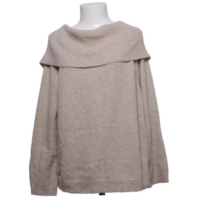 Shein Curve, pull en tricot, taille : 2XL, beige, unicolore, femmes #Gpl - Photo 1/4