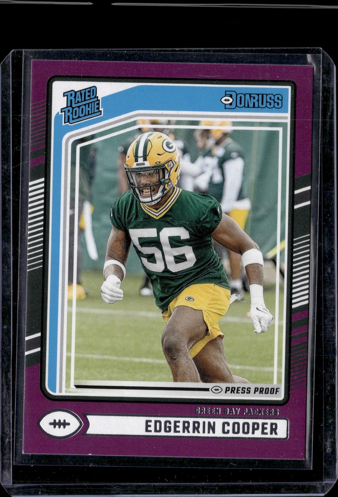 2024 Donruss #325 Edgerrin Cooper Press Proof Purple Pal's Sports Cards
