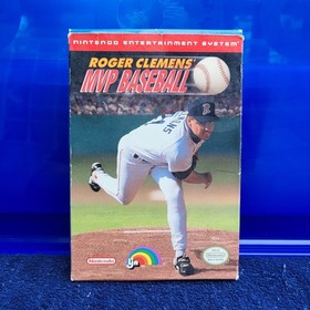 Roger Clemens' MVP Baseball NES Nintendo CIB Complete In Box