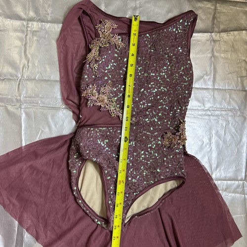 Dance Costume child Medium MC 10/12 She Will Be Loved Weissman 14726 - Picture 10 of 14