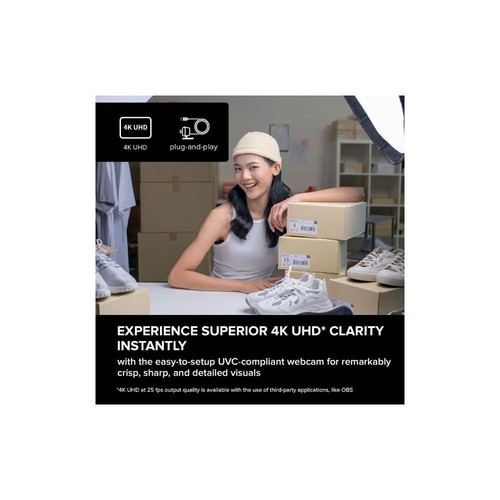 Creative Live!Cam Sync 4K Webcam Black - Picture 2 of 8