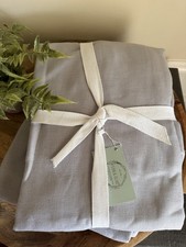 Rideaux en lin poly mélangé - Tab Top 52"L x 84"L (lot de 2) gris colombe