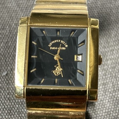 Beverly Hills Polo Club Women's Quartz Analog Gold Tone Bracelet Gold Dial Date