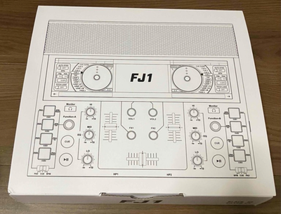 FJ1 DJコントローラー ポータブルDJシステム「FJ1」 makuake コントローラ 音響 シルバー