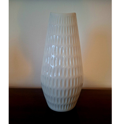Schumann Arzberg Vase - weiß - 70er Jahre 25cm Hoch