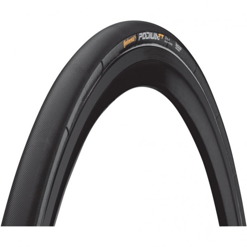 Tuyau CONTINENTAL Podium TT 28x25mm noir en boyau pour vélo de route