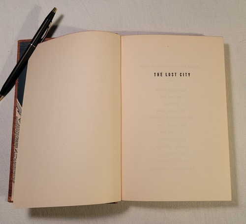 The Lost City, Hardcover Book, A Rick Brant Electronic Adventure, Vintage 1947 - Picture 4 of 10