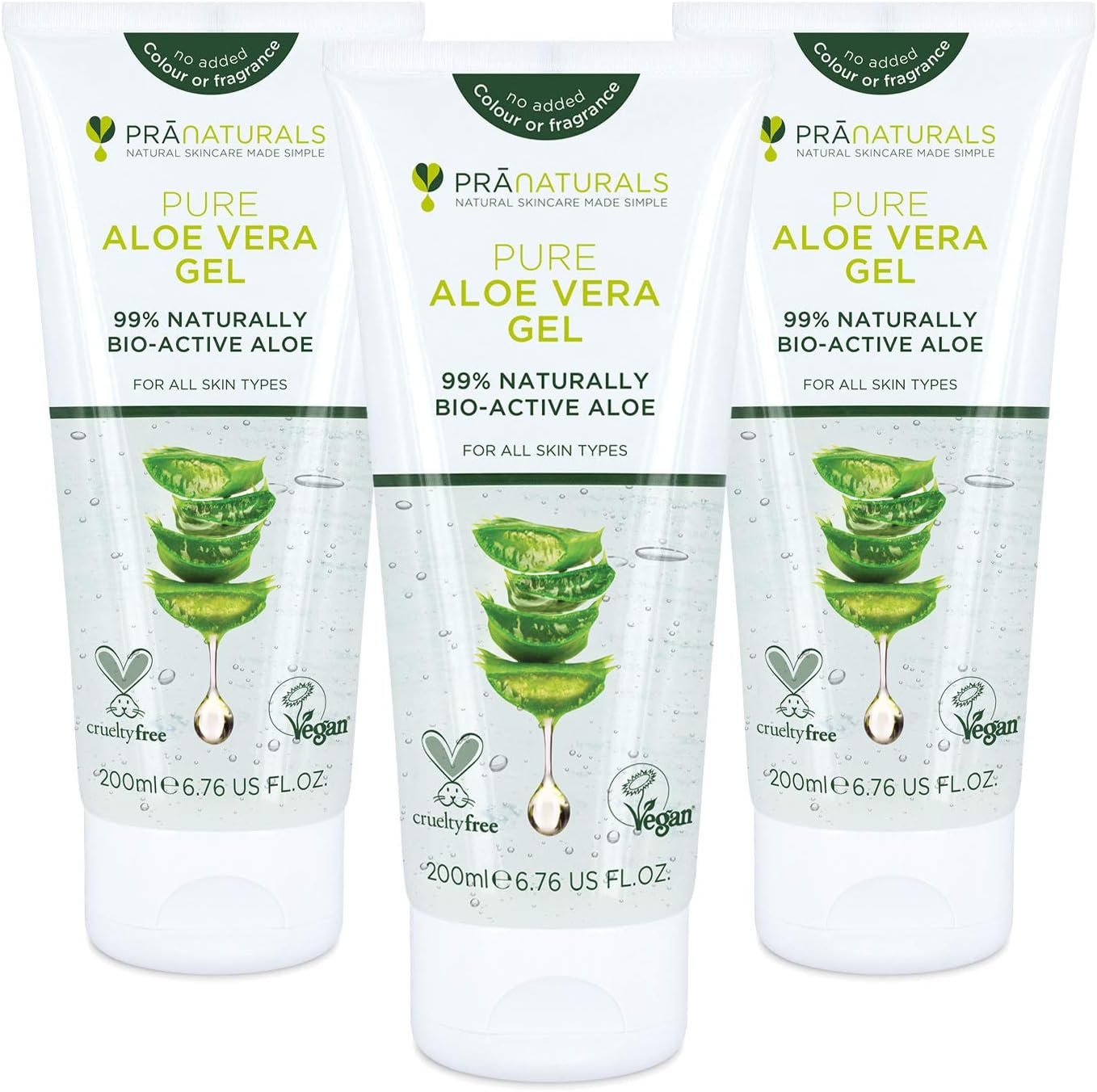Aloe Vera Gel 200ml Puro | Gel Lenitivo & Idratante Nutriente Pelle