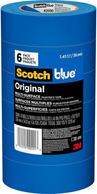 Scotch Painter's Tape 1.41 Inches Original Multi-Surface Painter's Tape, X 60 6