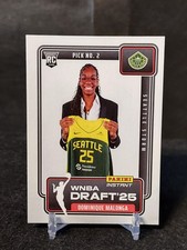 DOMINIQUE MALONGA 2025 Panini Instant WNBA Draft #DN-2 Rookie Card (RC) Storm