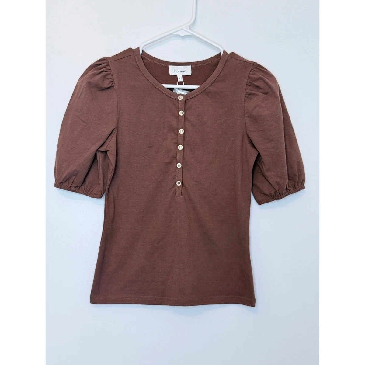 Puff Sleeve T-Shirt Tops for Women for sale | eBay