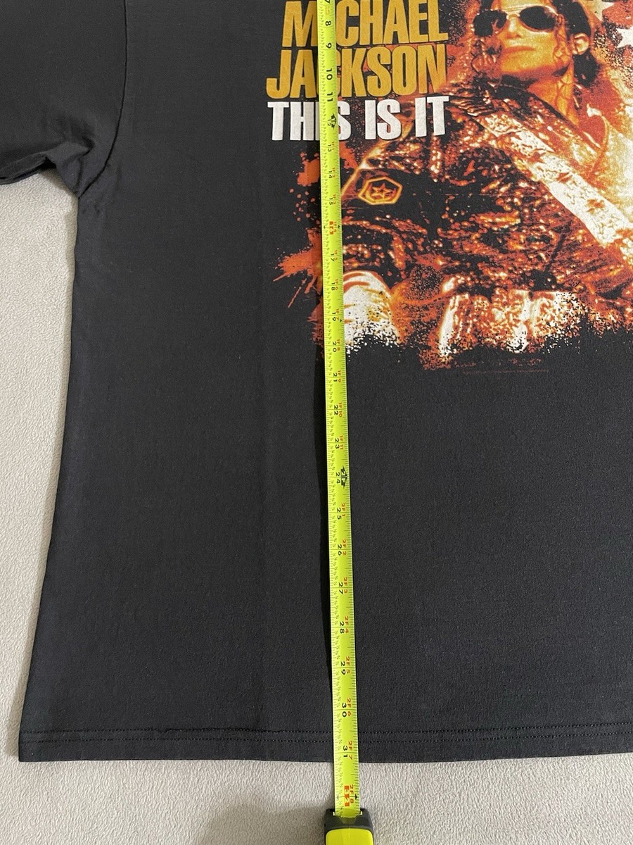 Vintage Michael Jackson This Is It Movie Promo T-shirt 2XL