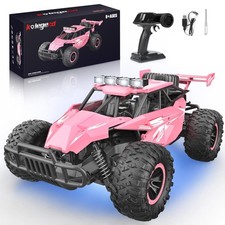 Remote Control Monster Truck 1:12 Scale 13" All Terrain, 20km/h, Flashing Lights