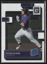 2022 Panini Donruss Optic Ryan Vilade Colorado Rockies #64 RC Rated Rookie