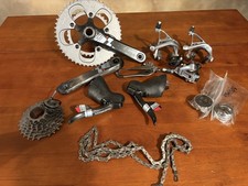 Gruppo Completo SRAM Rosso - Guarnitura Carbonio 10 Velocità 50/34, FD, RD, Freni, ecc