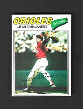 1977 Topps Baseball Card #600 Jim Palmer Baltimore Orioles NR MINT