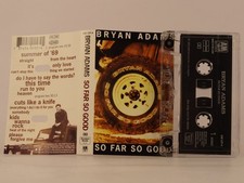 BRYAN ADAMS SO FAR SO GOOD 76 14 Track Audio Cassette A AND M