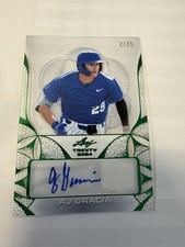 2024 Leaf Trinity Green AJ Gracia Auto 2/25 (B114) Duke