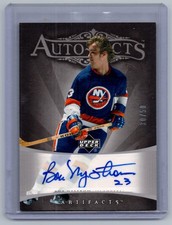 2005-06 Upper Deck Artifacts - Auto-Facts Bob Nystrom #AF-NY Silver /50