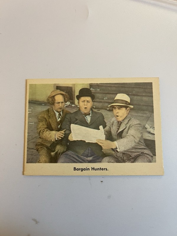 1959 Fleer The Three Stooges #31 Rare Authentic White Back Trading Card