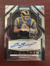 2025 Panini Prizm Black - Prolific Signatures Sam Bradford #PS-SBD (AU)