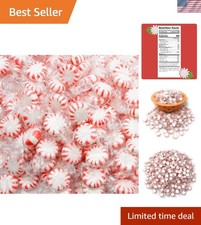Bulk Peppermint Starlights Candy - 6 Lbs of Individually Wrapped Fresh Mints