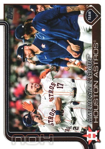 2025 Topps #76 Houston Astros | Baseball Card
