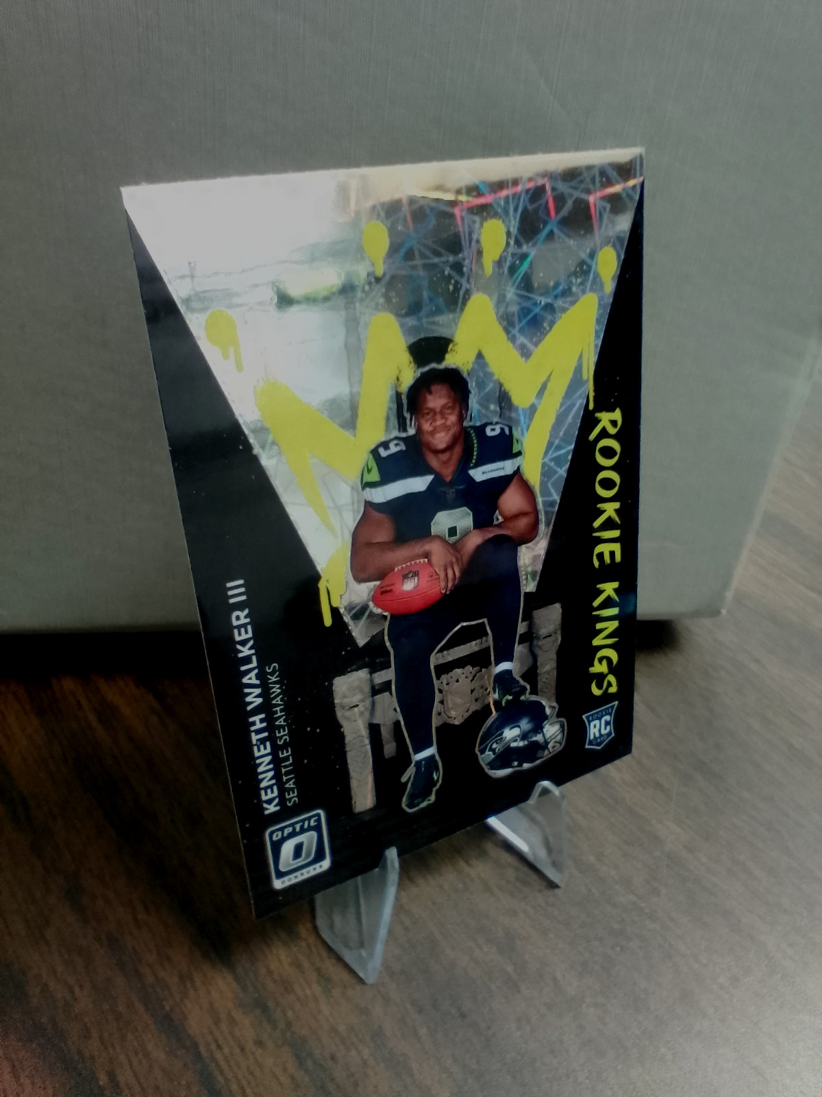 2022 Panini Donruss Optic - Rookie Kings Kenneth Walker III #RK-18 (RC) t3