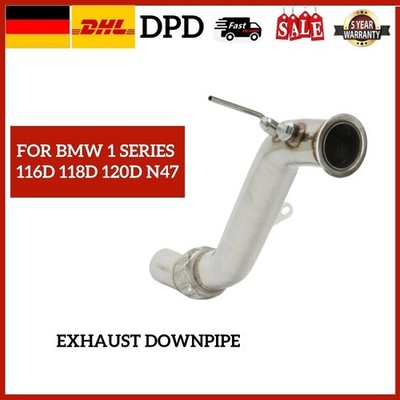 STEEL EXHAUST DOWNPIPE for BMW 1 Series 116d, 118d 120d 07-11 N47 320d520d